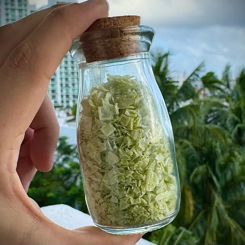 creation thumb for Basil Sea Salt Flakes
