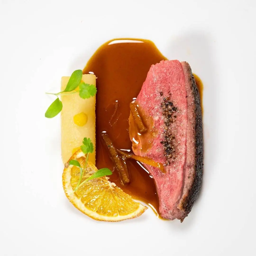 creation thumb for „Maison Burgaud“ Challans-Ente am Rumpf gebraten, Pastete croûte