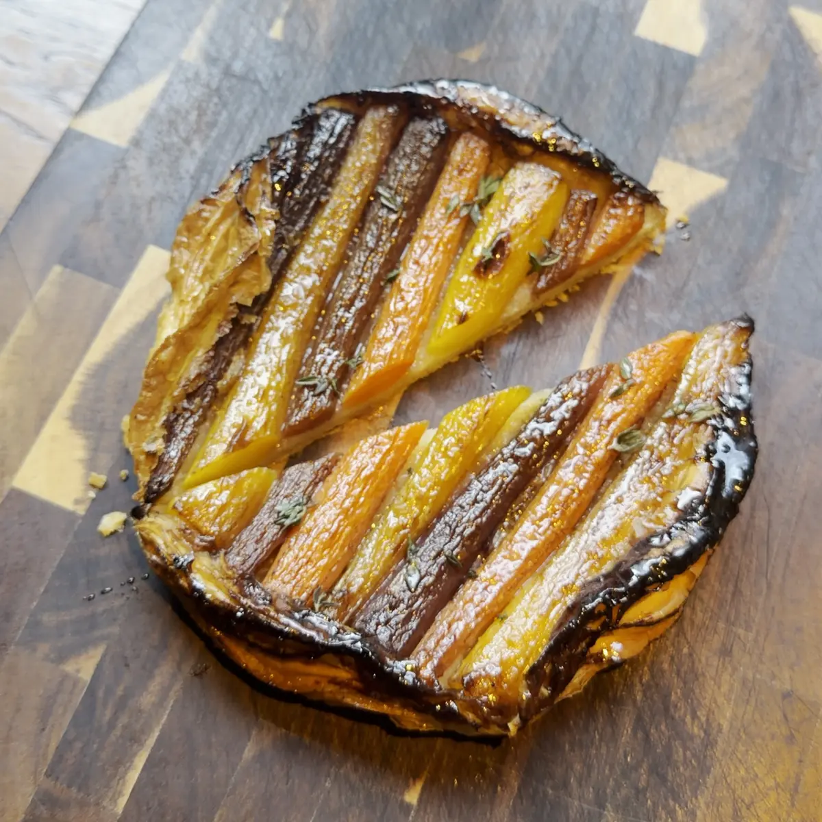 creation thumb for Carrot Tarte Tatin