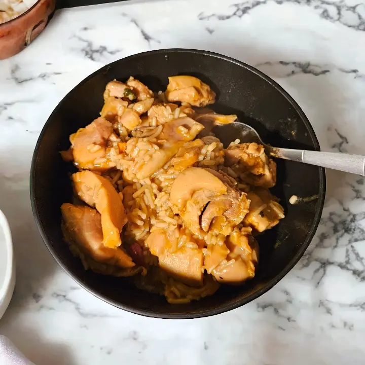 creation thumb for Pollo con Frijoles y Pasta al Estilo Italiano
