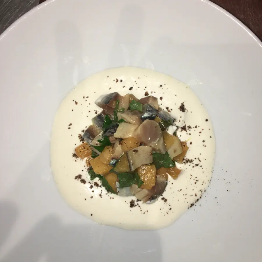 creation thumb for Mackerel almond soup
