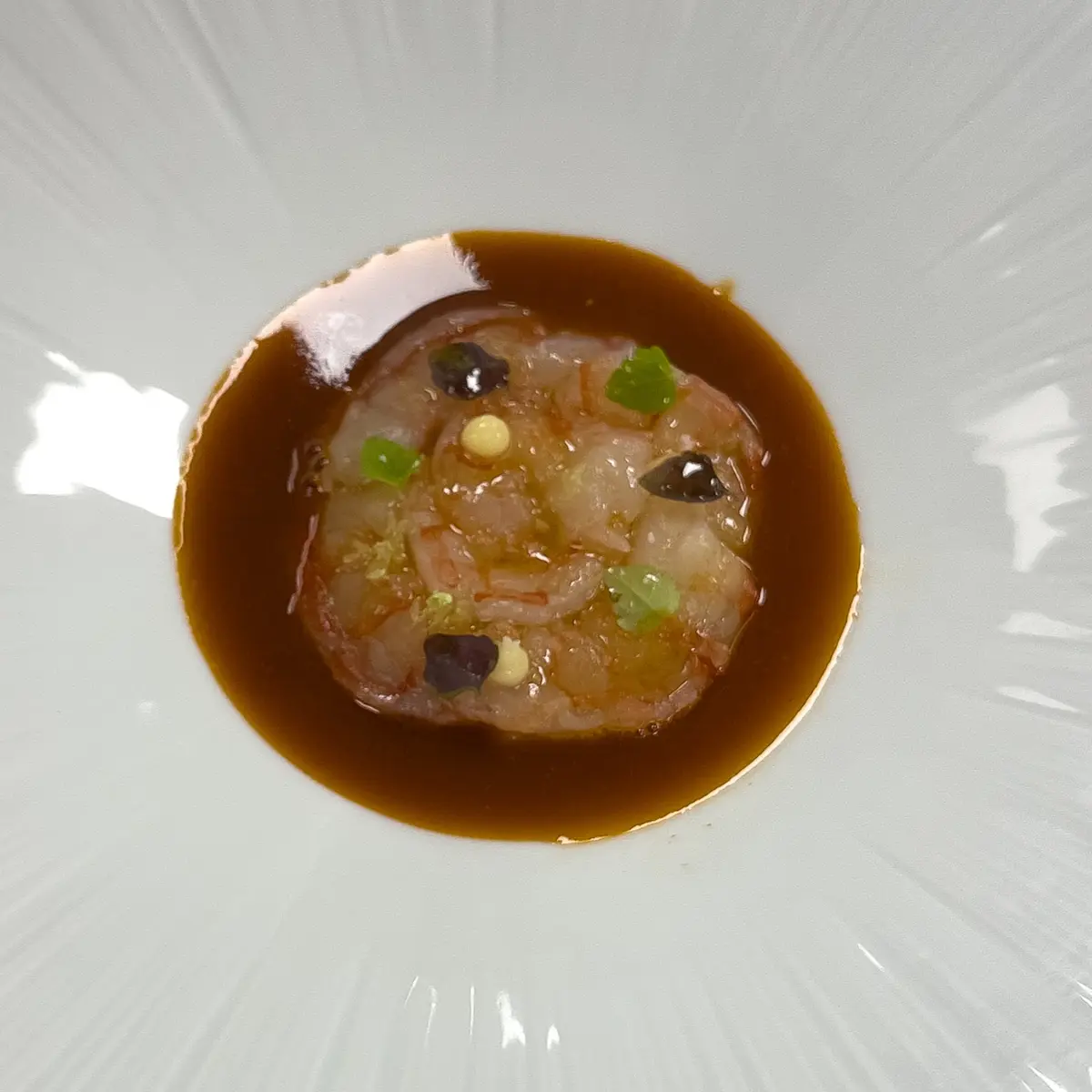 creation thumb for Red Prawns with Layered Textures & Lemon Essence