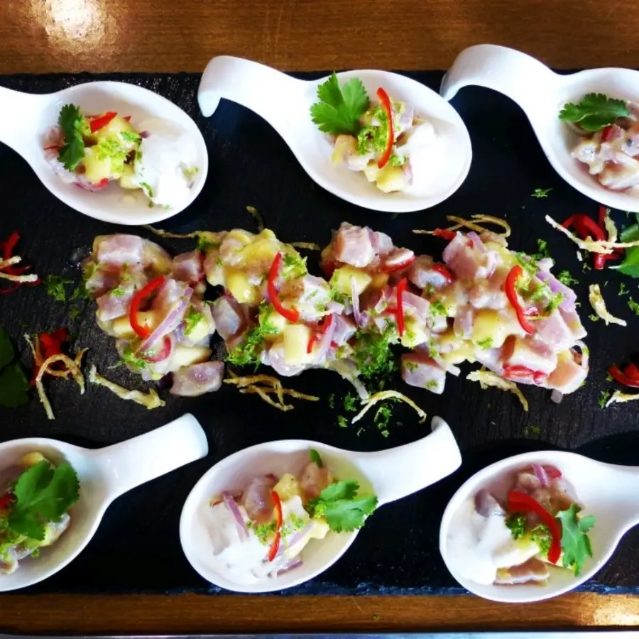 creation thumb for Refreshing Tuna Amuse Bouche