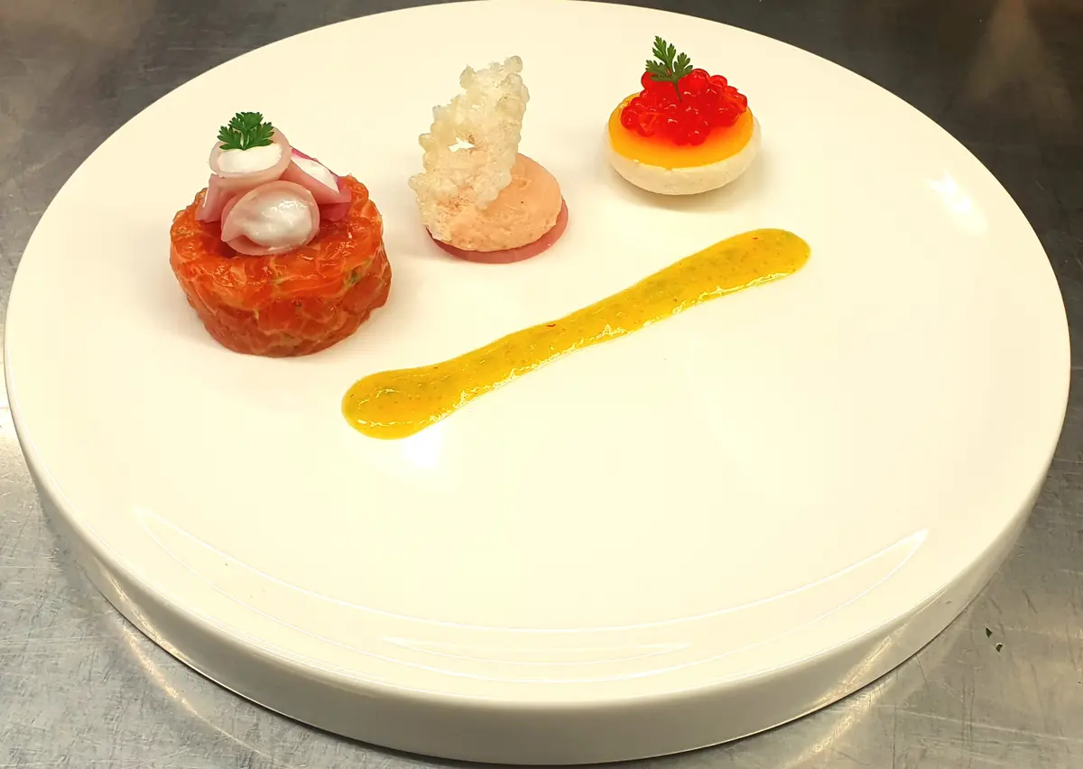 creation thumb for Salmon | coconut | passion fruit
