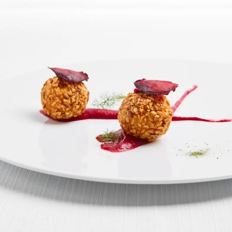 creation thumb for Rocher al formaggio e barbabietola