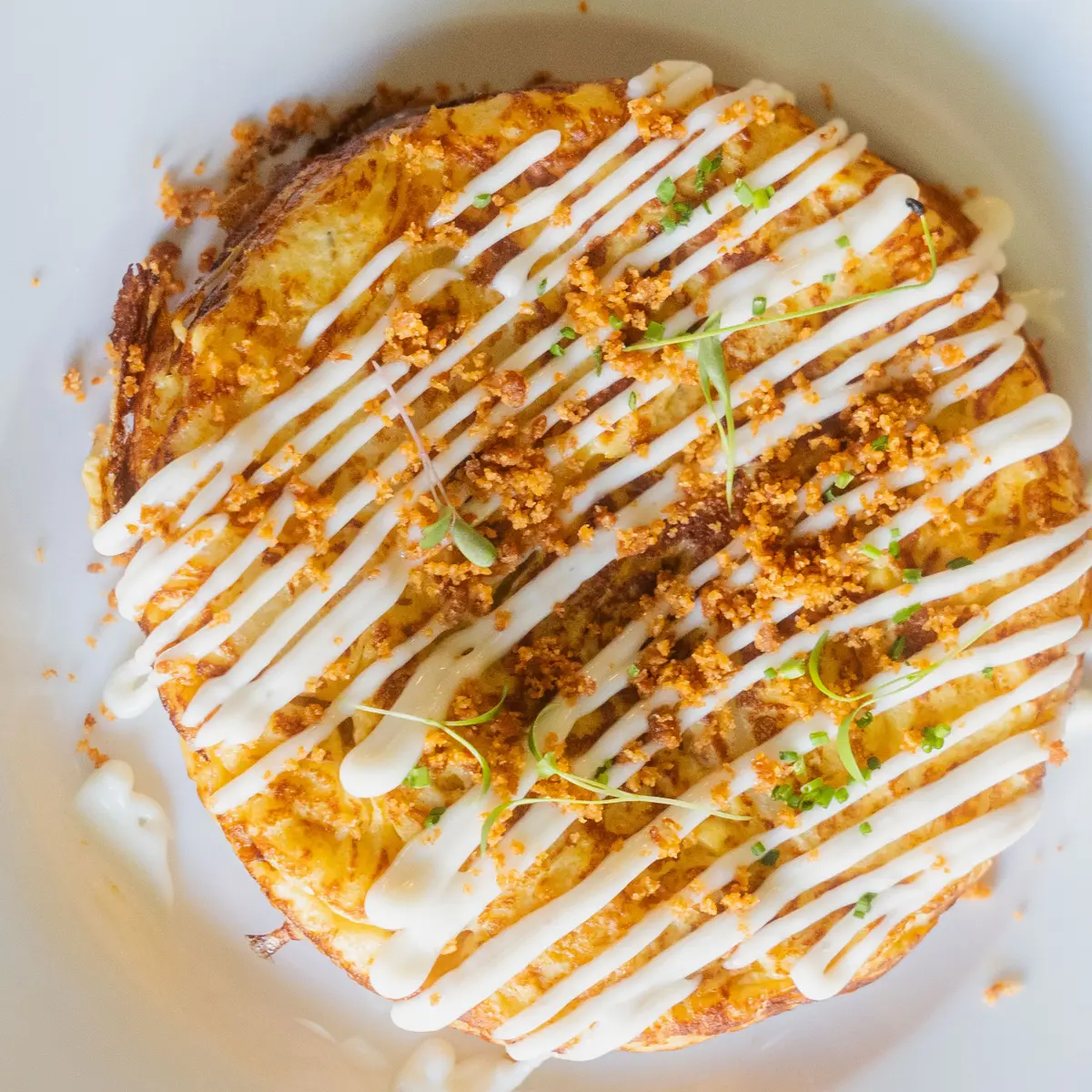creation thumb for TORTILLA DE PAPA CON LONGANIZA AHUMADA