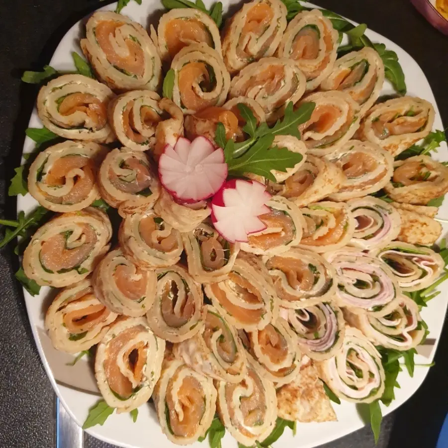 creation thumb for Lachs Crêpes
