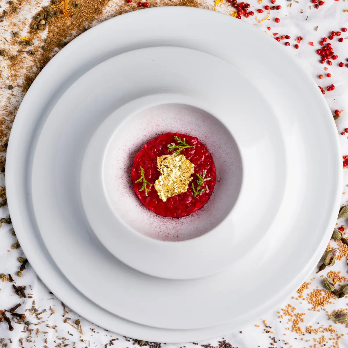creation thumb for Risotto aux Betteraves | Kiselo Mlyako | Or Comestible.