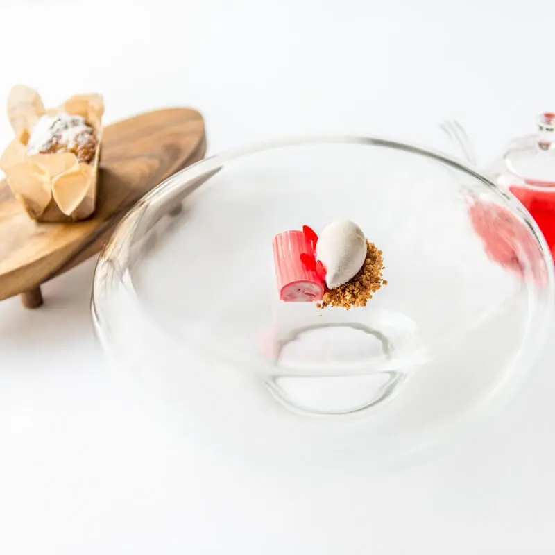 creation thumb for Rhubarb-yoghurt-almond-camomile