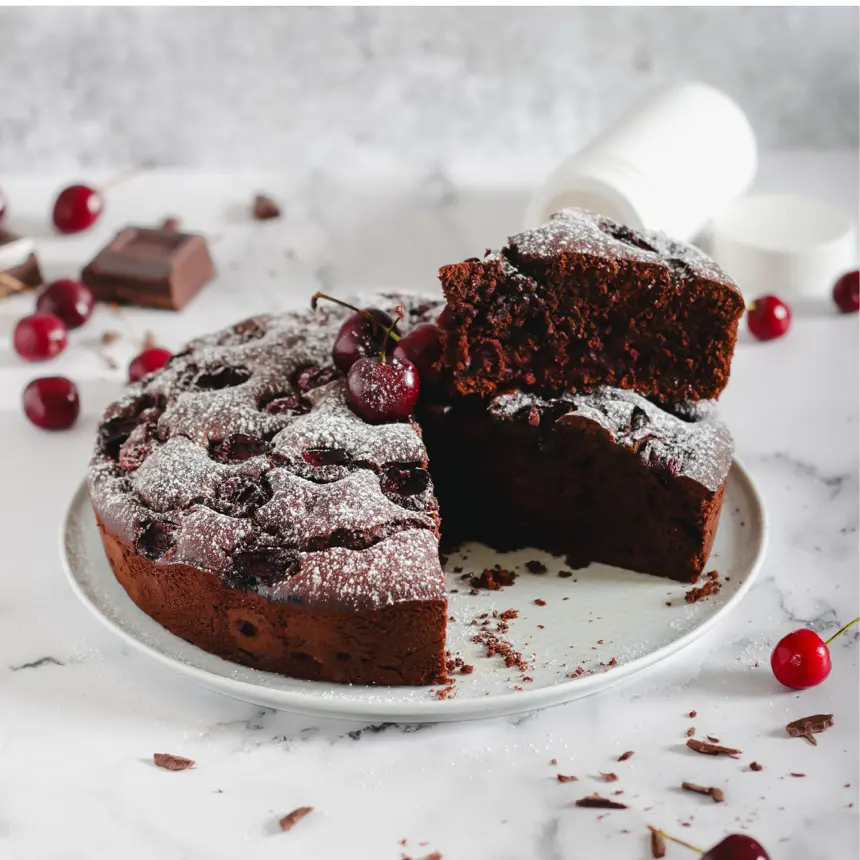 creation thumb for Torta di Ciliegie e Cioccolato
