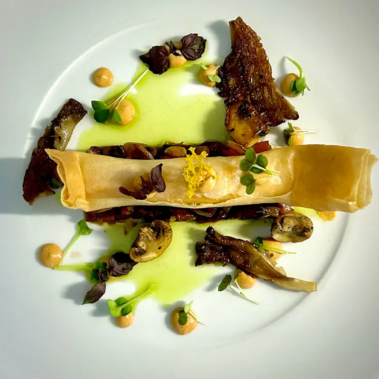 creation thumb for lamb spring roll