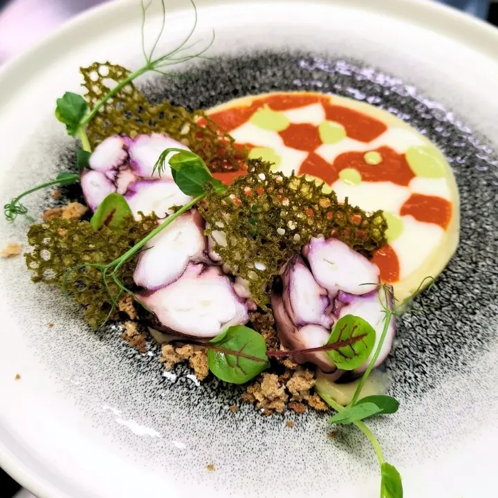 creation thumb for Pressed Octopus with Anchovy Sauce