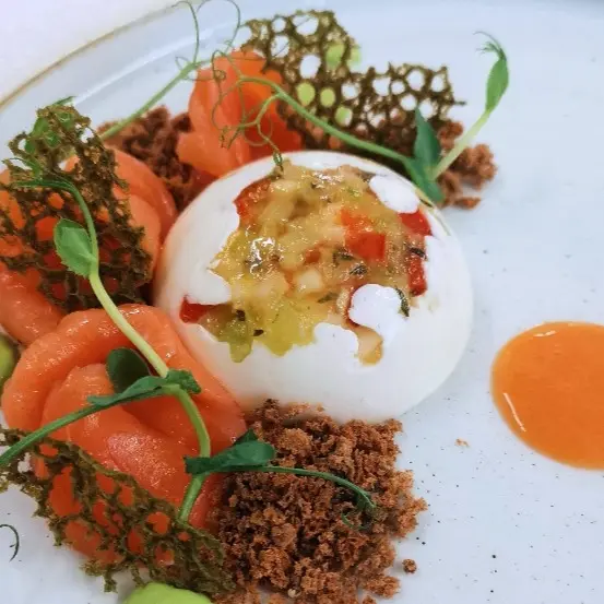 creation thumb for Filled Goat Cheese Bavarois