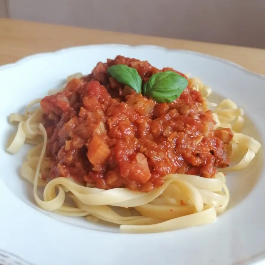 creation thumb for Lentil bolognese (vegan)