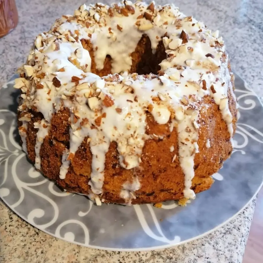 creation thumb for Kürbis Mandel Kuchen