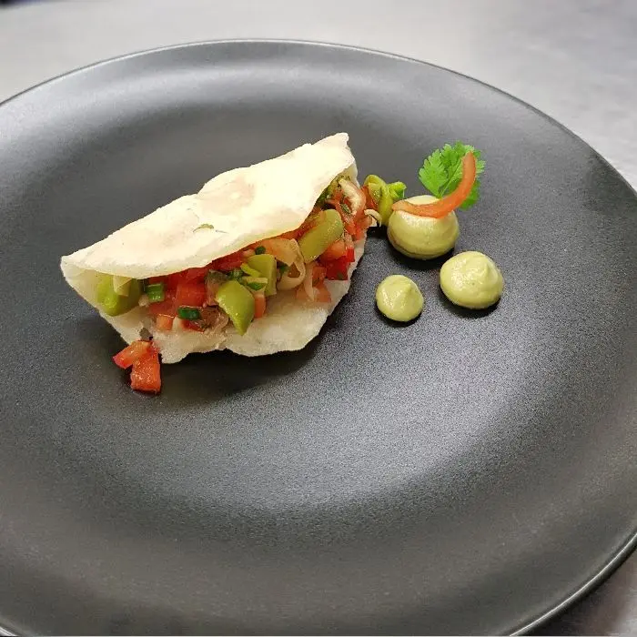 creation thumb for Amuse Gueule ● Veganer Tacco ● Guacamole
