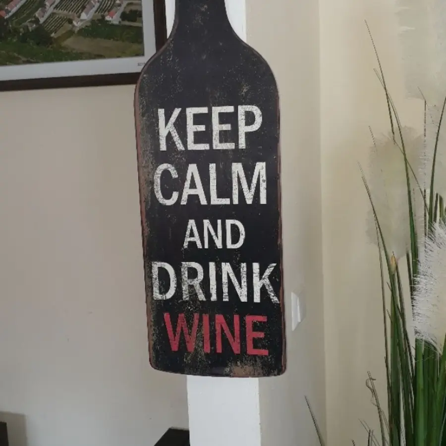 creation thumb for Keep calm and drink wine
