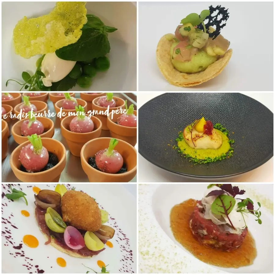 creation thumb for Appetizers and entrées