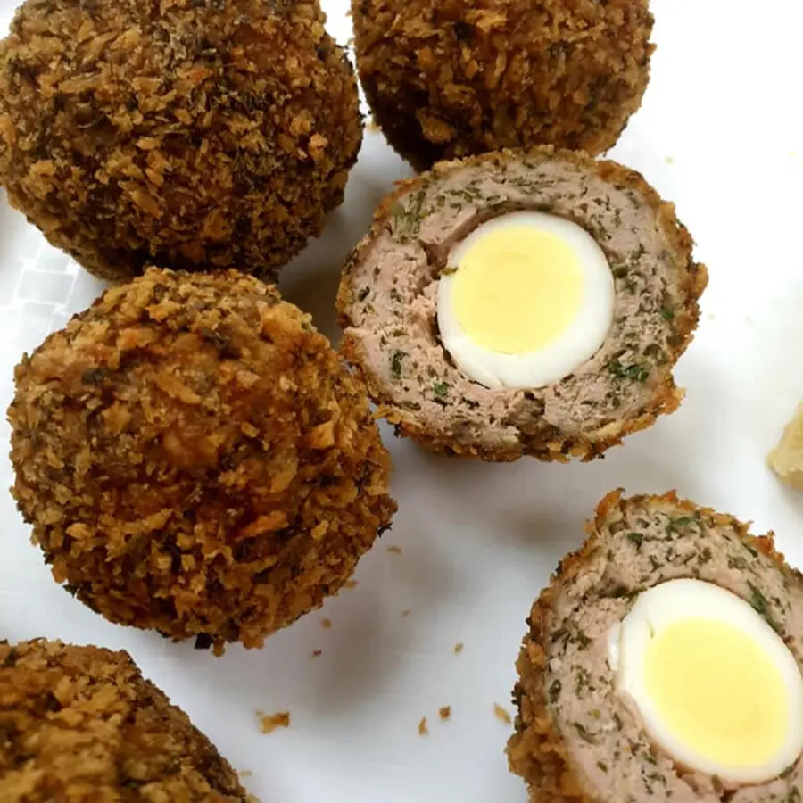 creation thumb for Quail scotch eggs