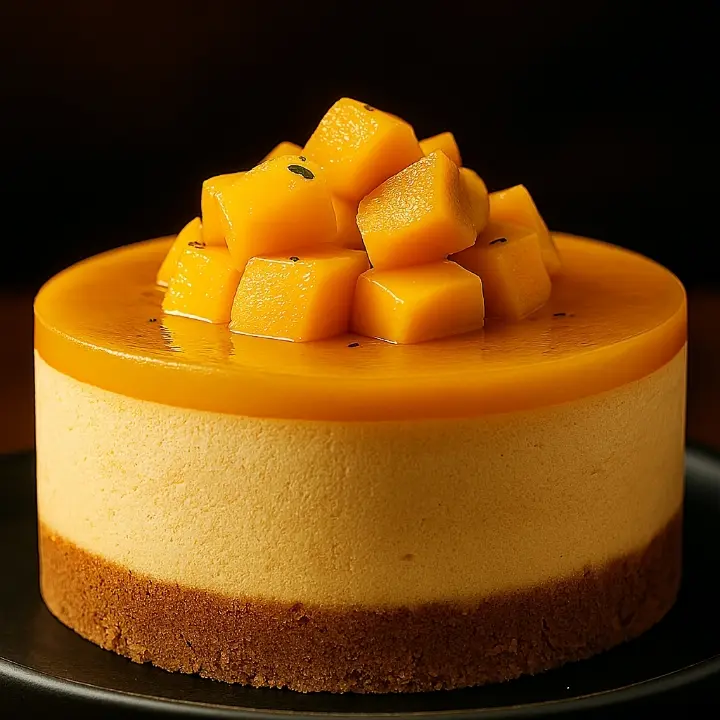 creation thumb for Mango Cheesecake