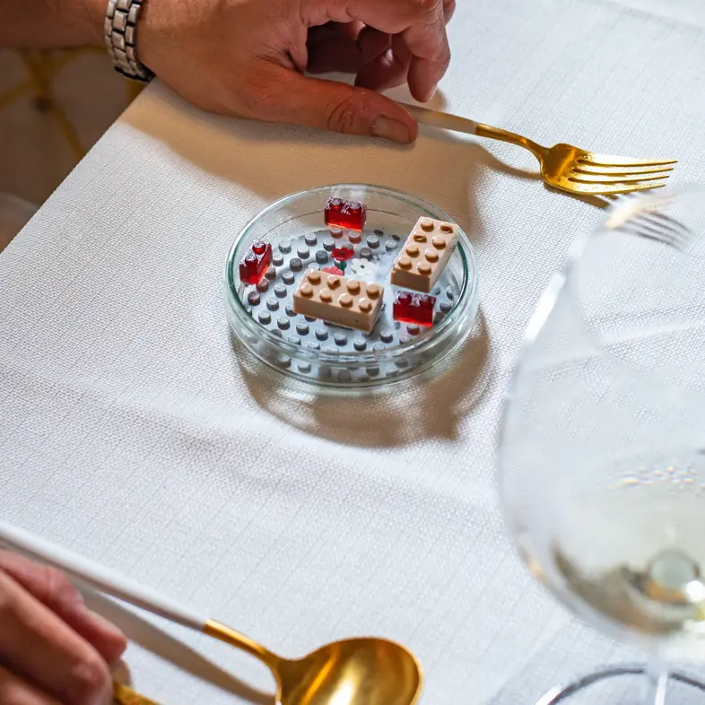 creation thumb for Parfait de foie gras con gel de Oporto Ruby