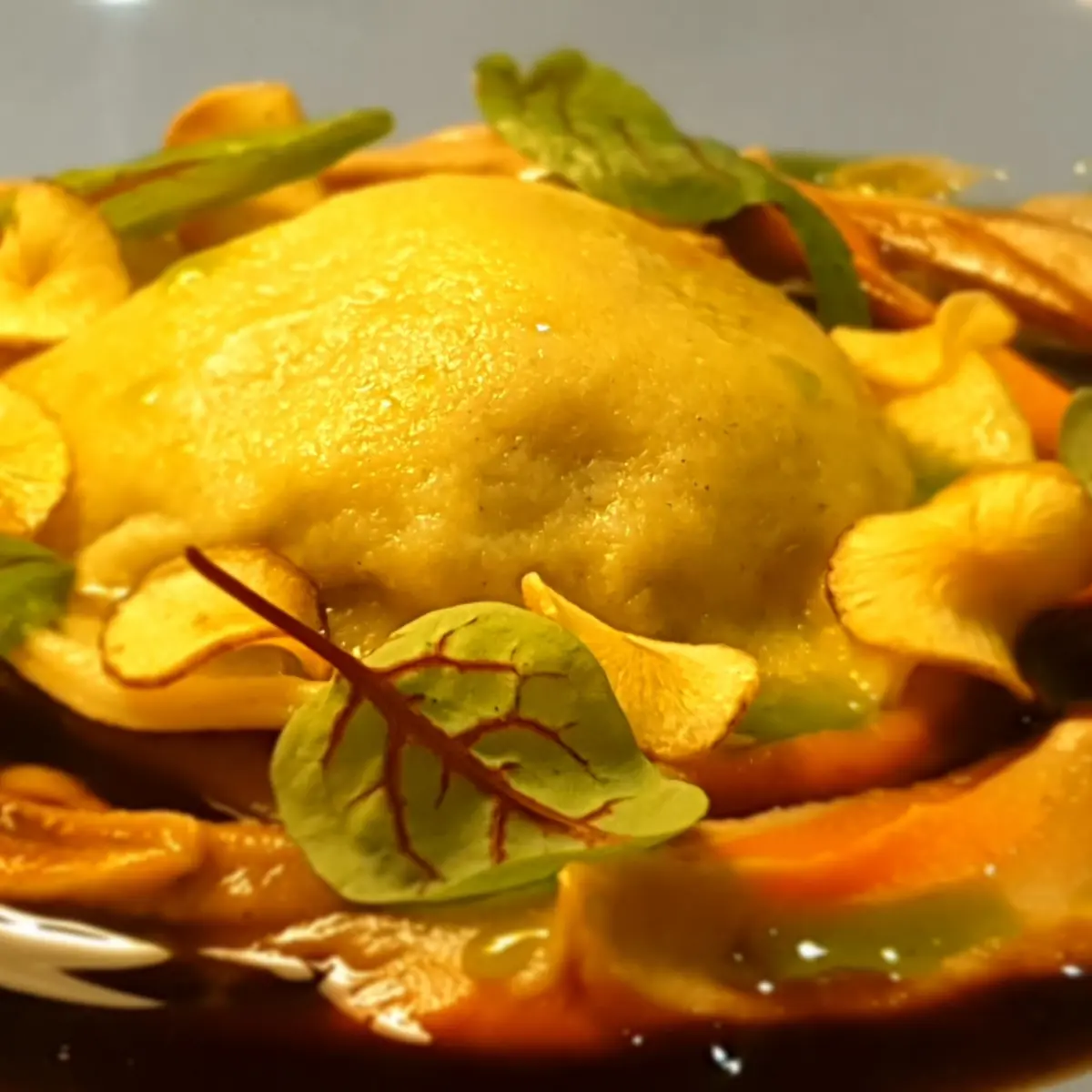 creation thumb for Goose raviolo