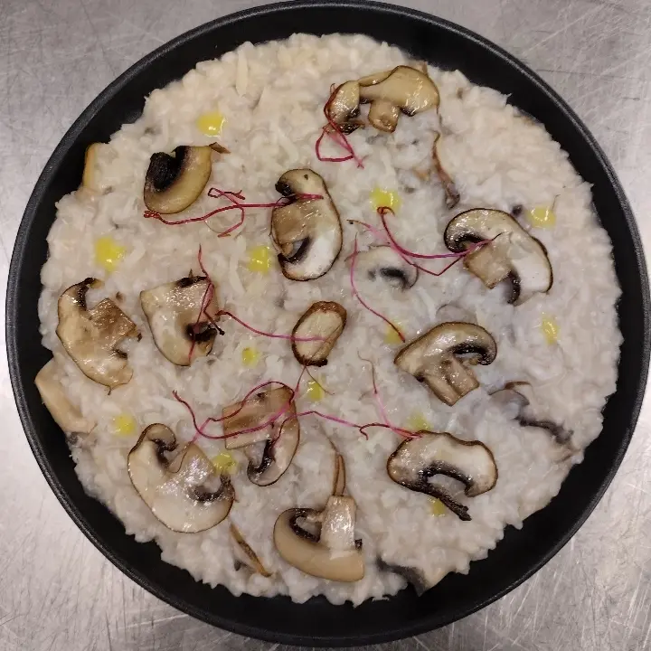 creation thumb for Champignons Risotto & Saphran