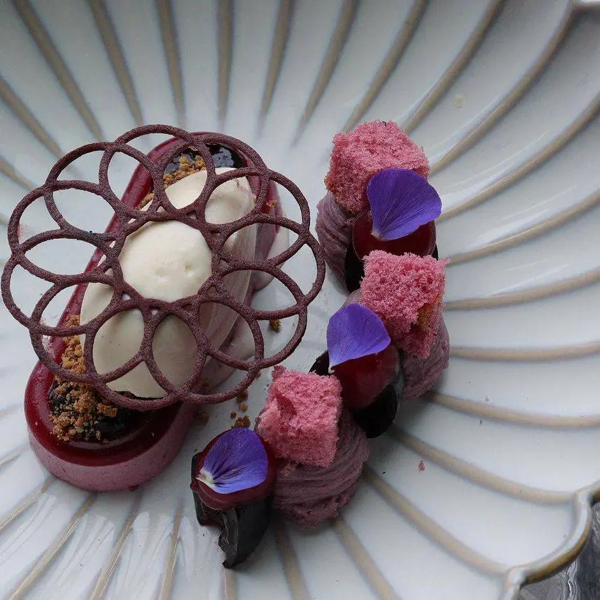 creation thumb for cherries • berriolette • pink pepper • vanilla