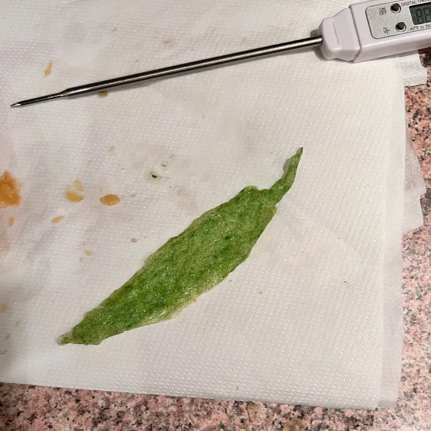 creation thumb for Wild garlic leaf imitation