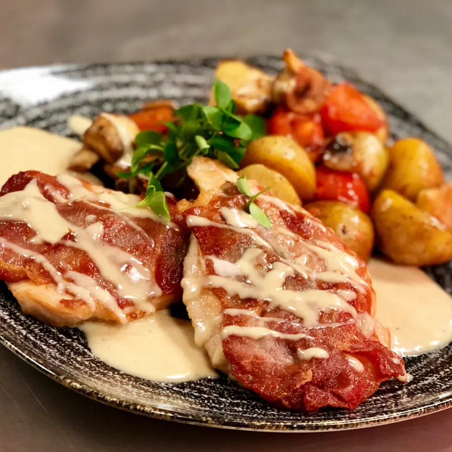 creation thumb for Saltimbocca vom Huhn