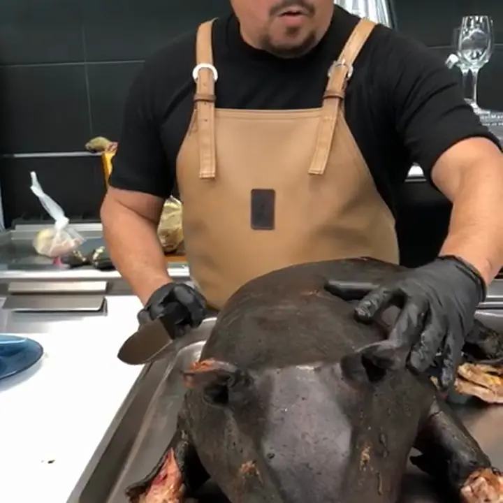 creation thumb for smoked pork with oak wood