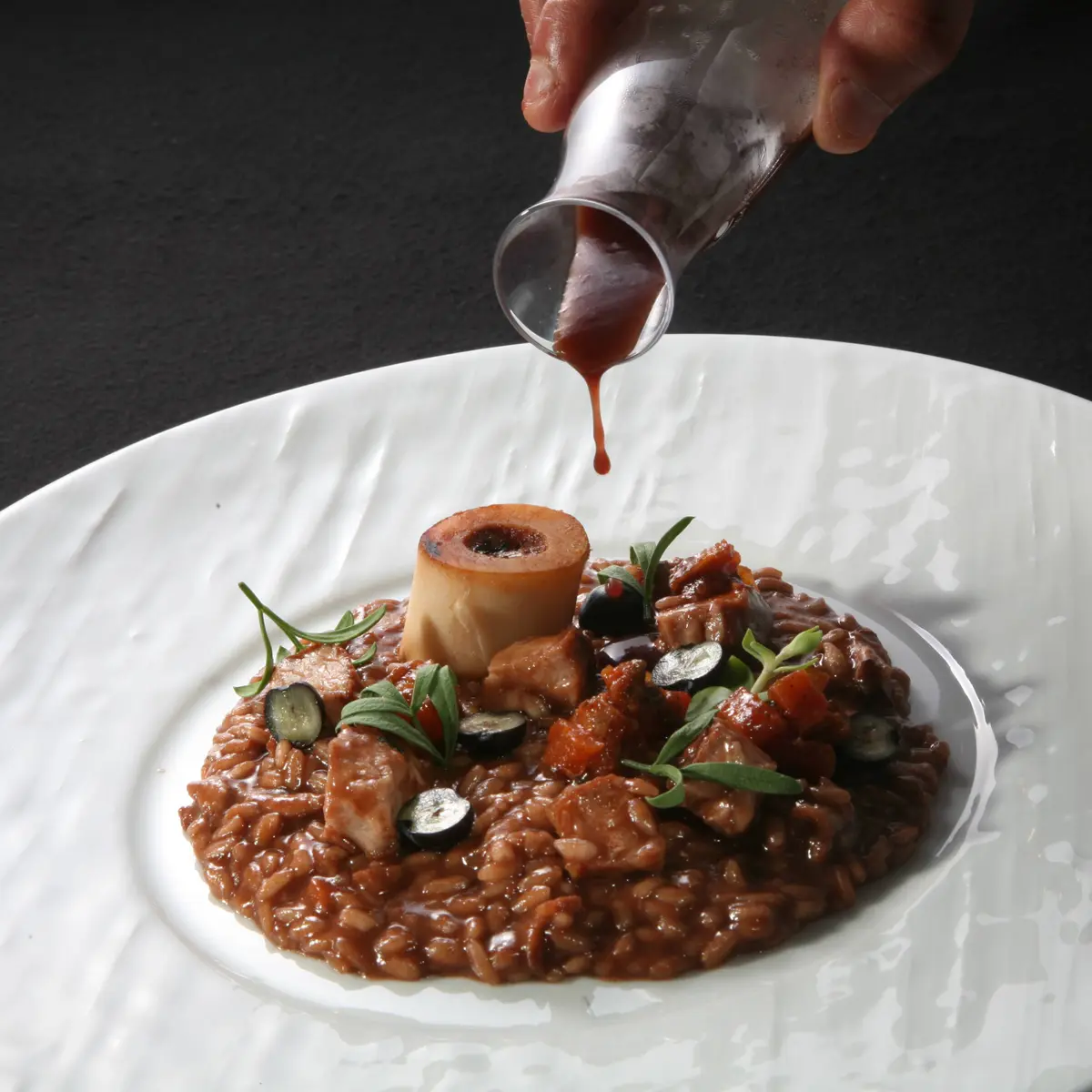 creation thumb for Risotto ossobuco e mirtilli