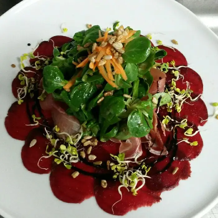 creation thumb for Rote Beete Carpaccio