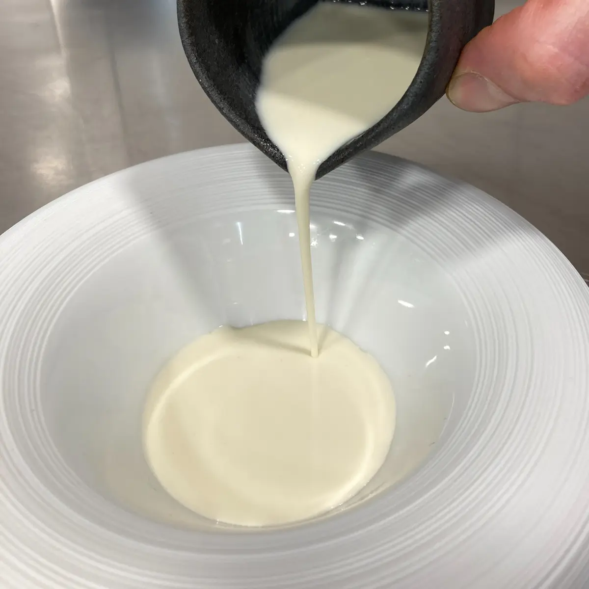 creation thumb for Smoked Asparagus Cream