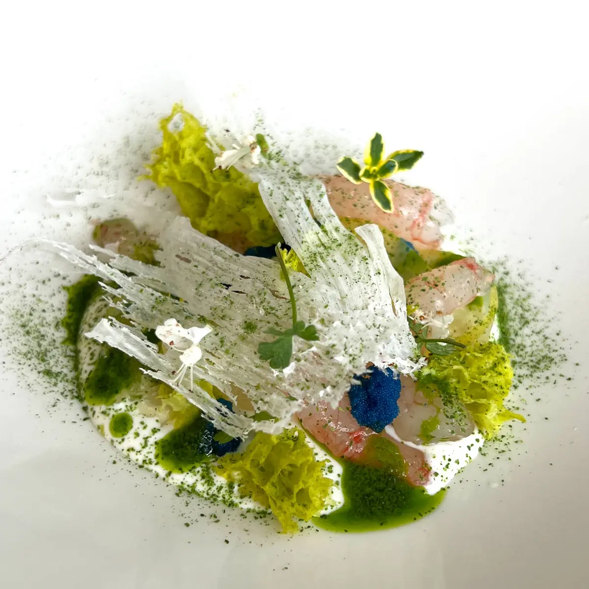 creation thumb for Humpback Prawn, Bread Lemon, Almond