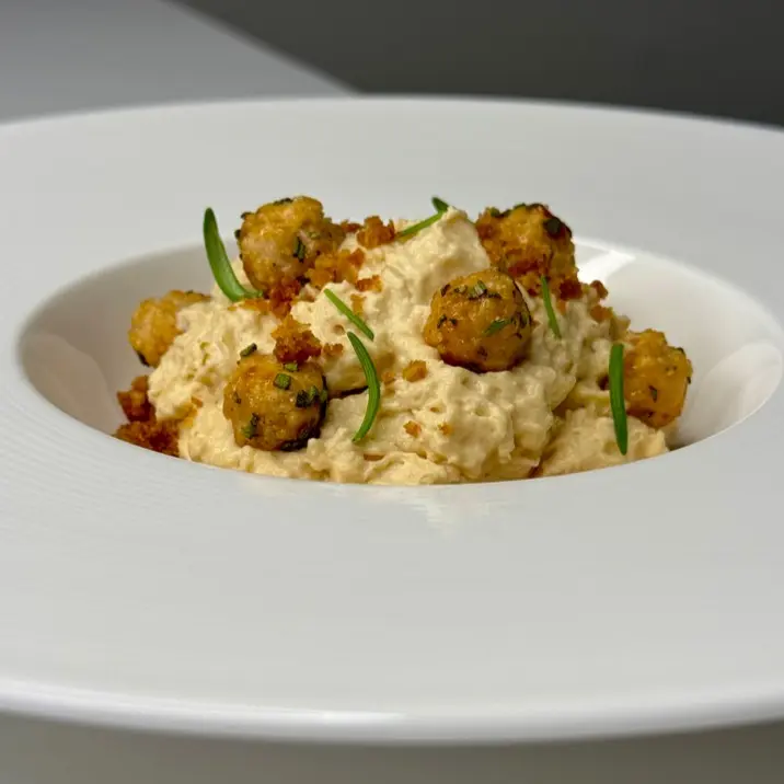 creation thumb for Hazelnut Foam with Rosemary Flavour & Hazelnut Crumble