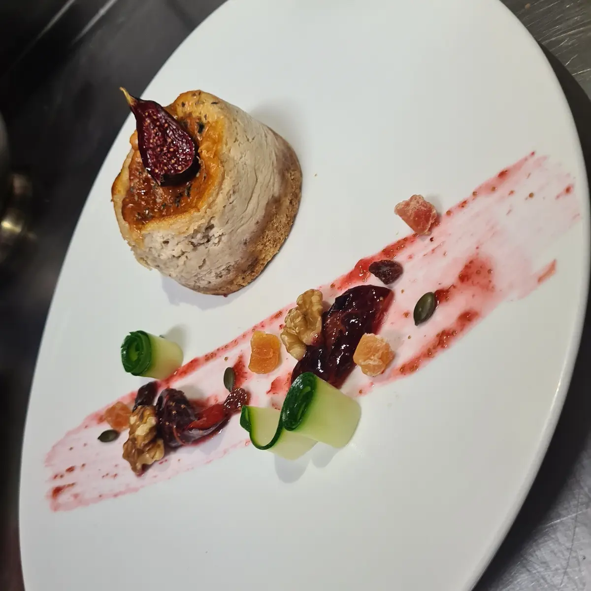 creation thumb for Fig cheesecake with oregano ☘️