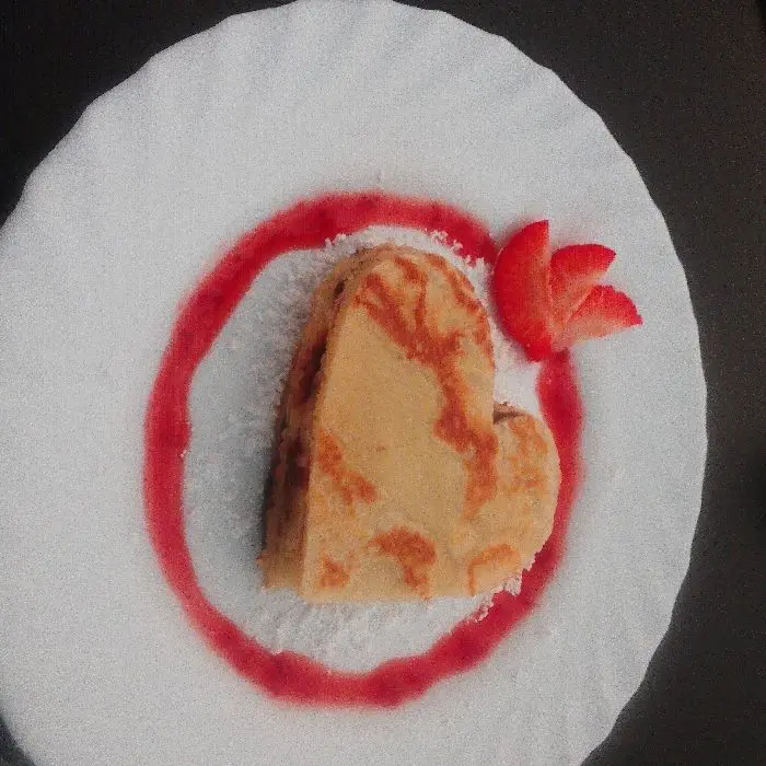creation thumb for selbstgemachter Pfannekuchen herz kuchen ??