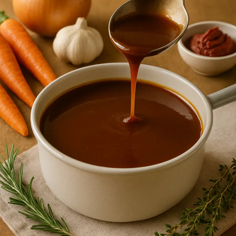 creation thumb for vegan demi glace sauce