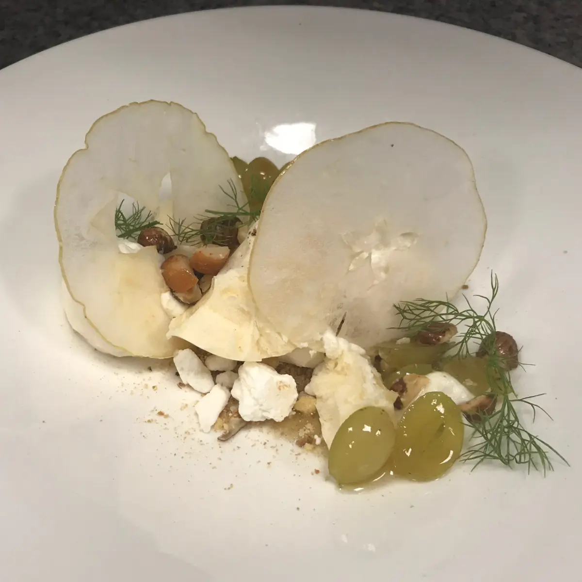 creation thumb for Calvados parfait meets grape