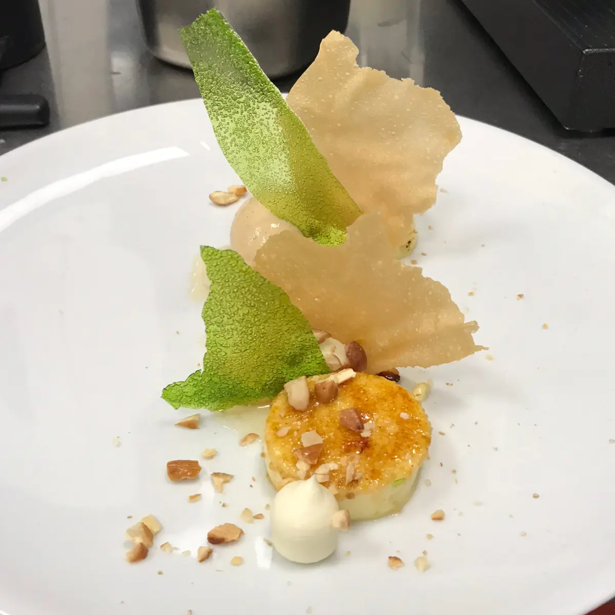 creation thumb for Creme Brulee with Guiness ice cream