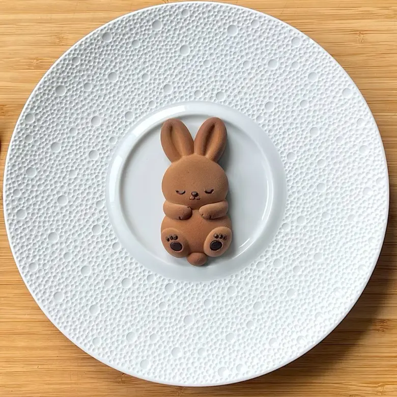 creation thumb for Easter Bunny - Chocolate-Coated Marshmallow