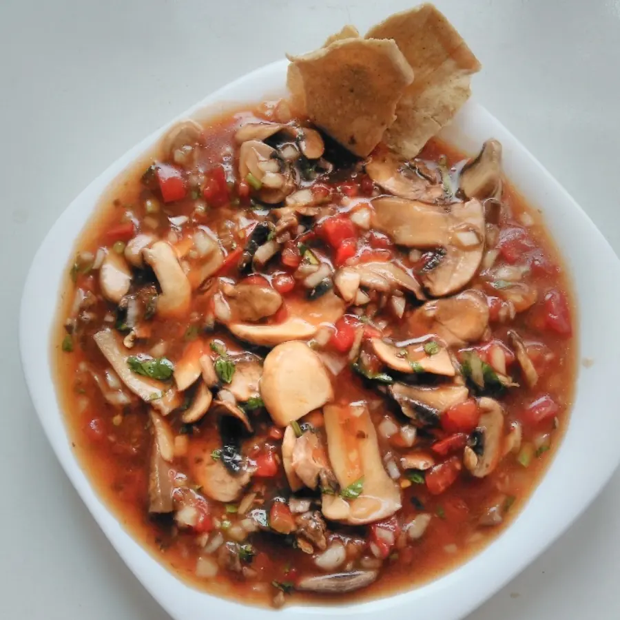 creation thumb for Mushroom ceviche