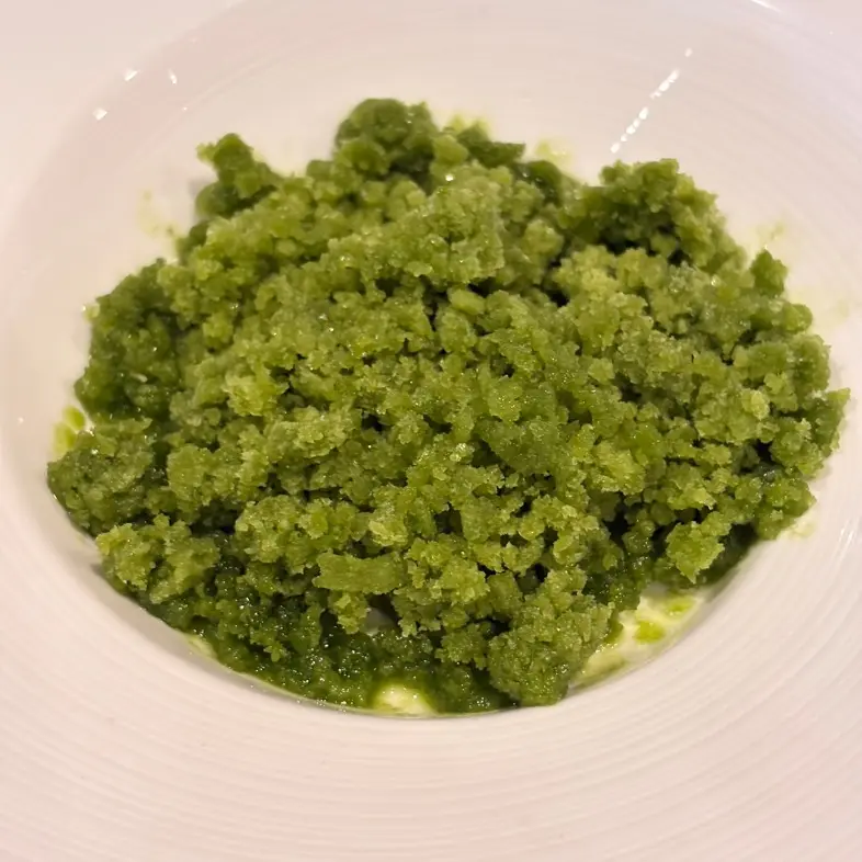 creation thumb for Basil & Lemon Granita 🍋🍃