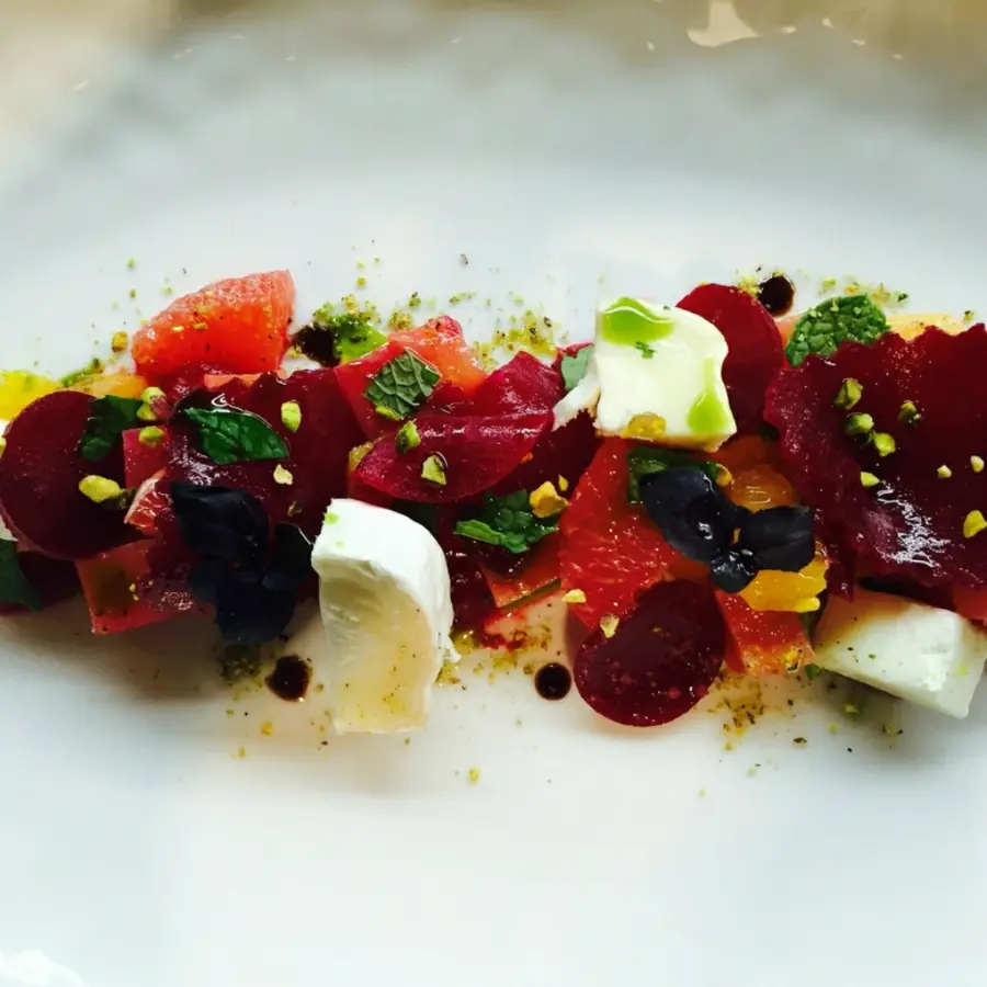 creation thumb for Beet root and goat cheese