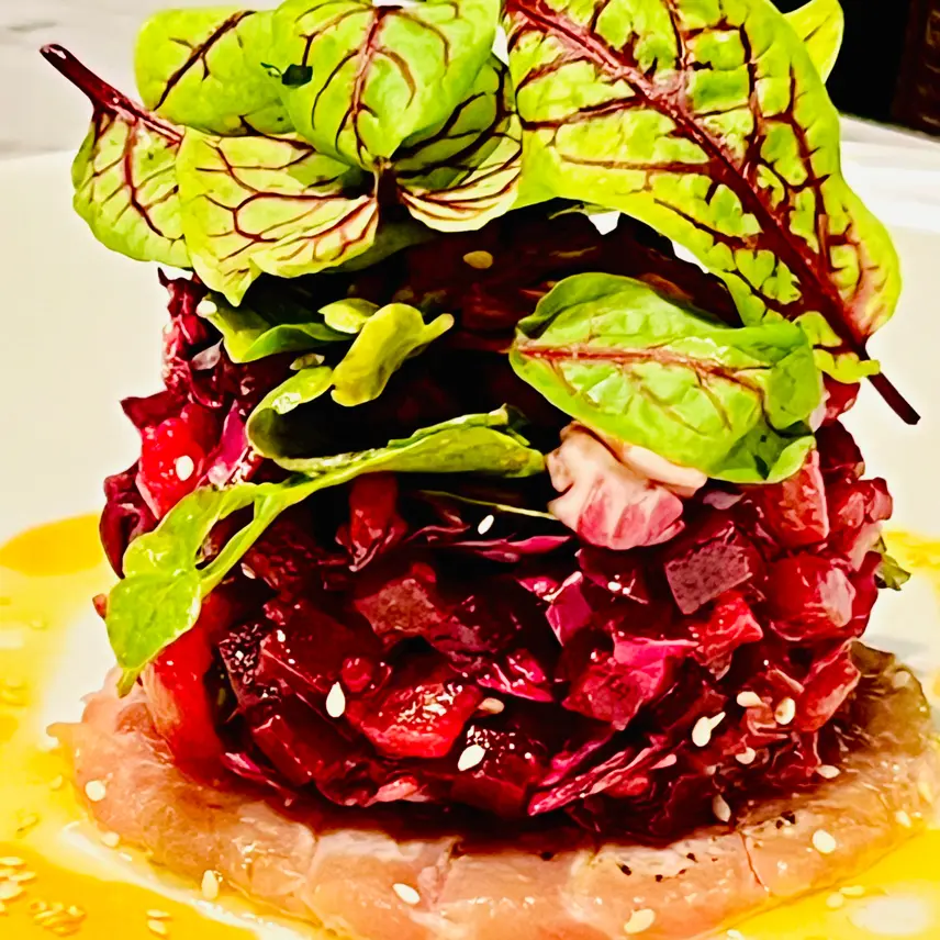 creation thumb for Tuna and beetroot
