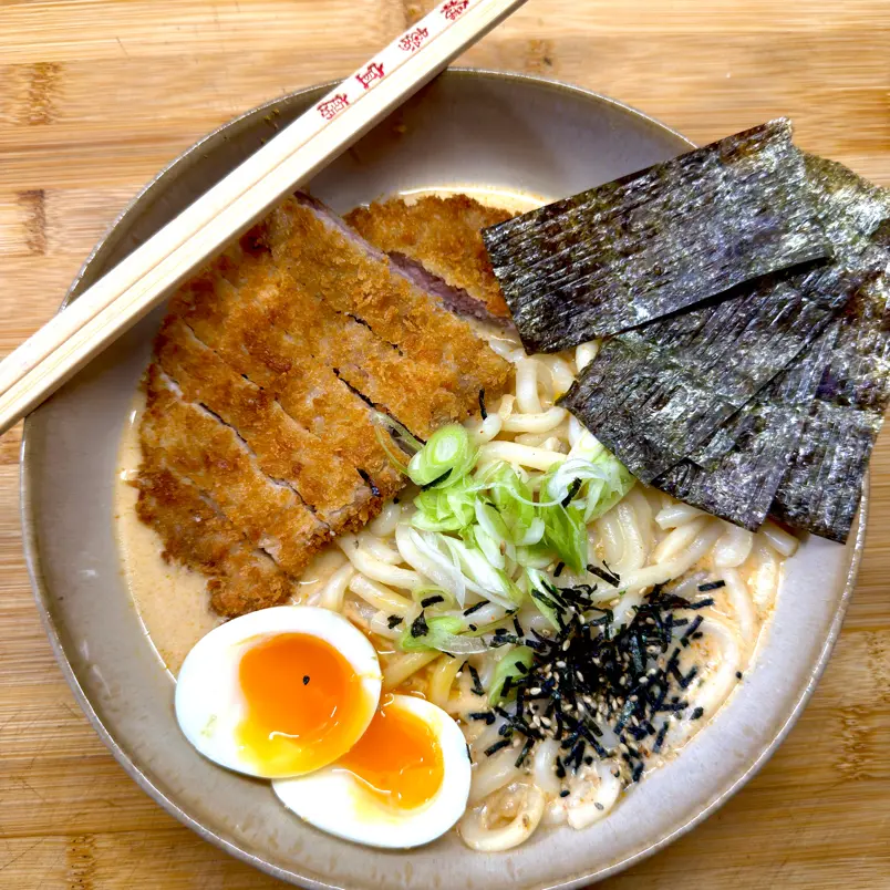creation thumb for Pork Tonkatsu Laksa