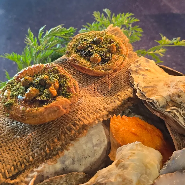 creation thumb for Pastel de nata di riccio di mare