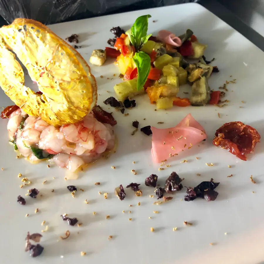 creation thumb for Tartara di gambero