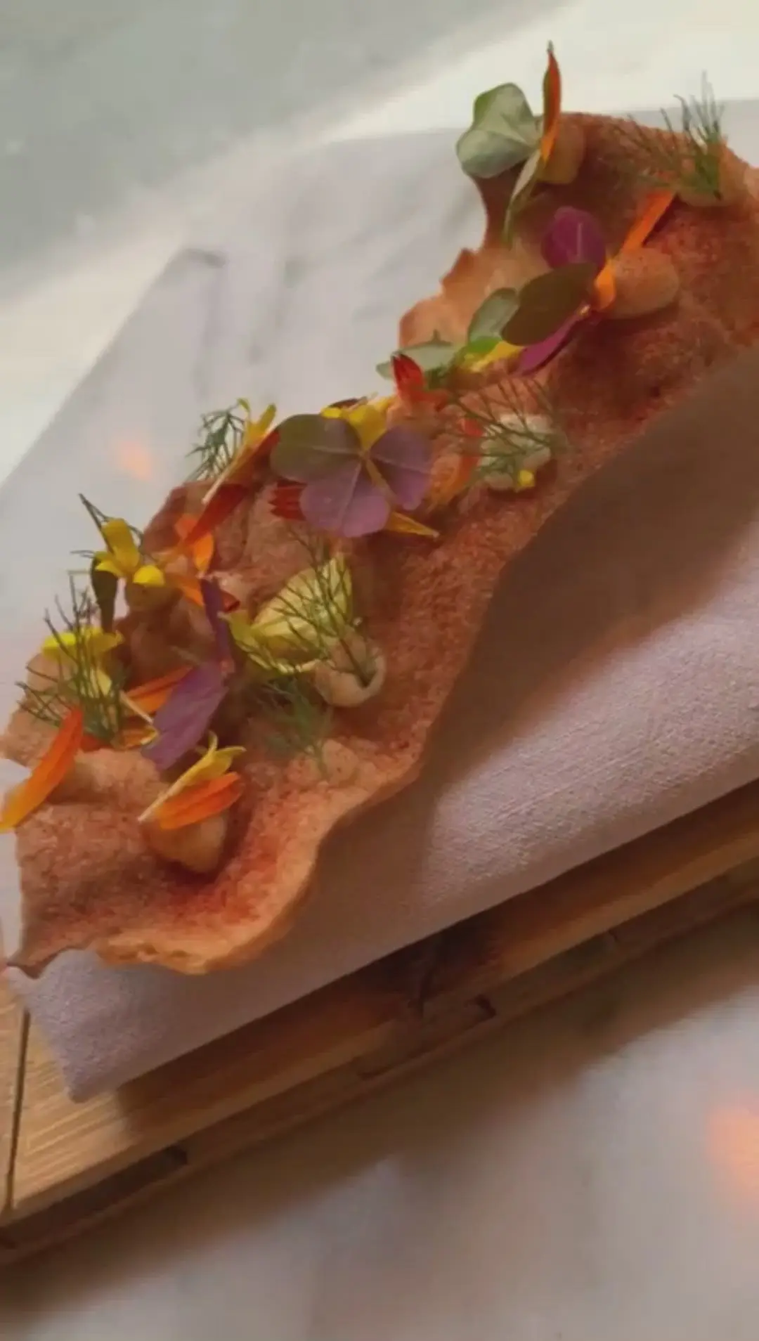 creation thumb for Vegetables peelings broth crisp